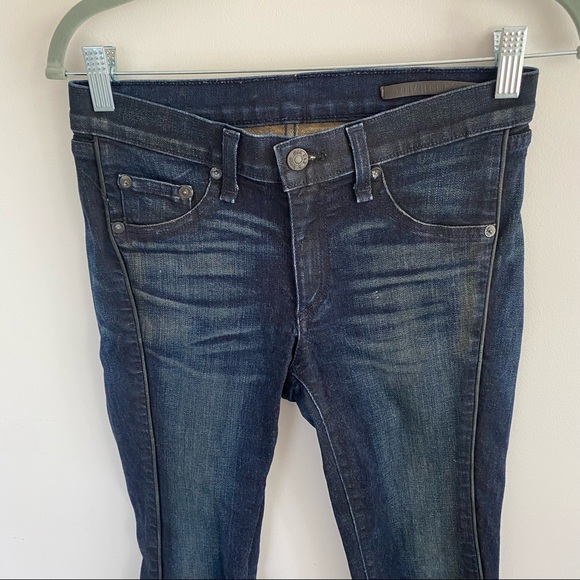 Rag & Bone Dark Indigo Skinny Jeans sz 25 - Picture 2 of 8